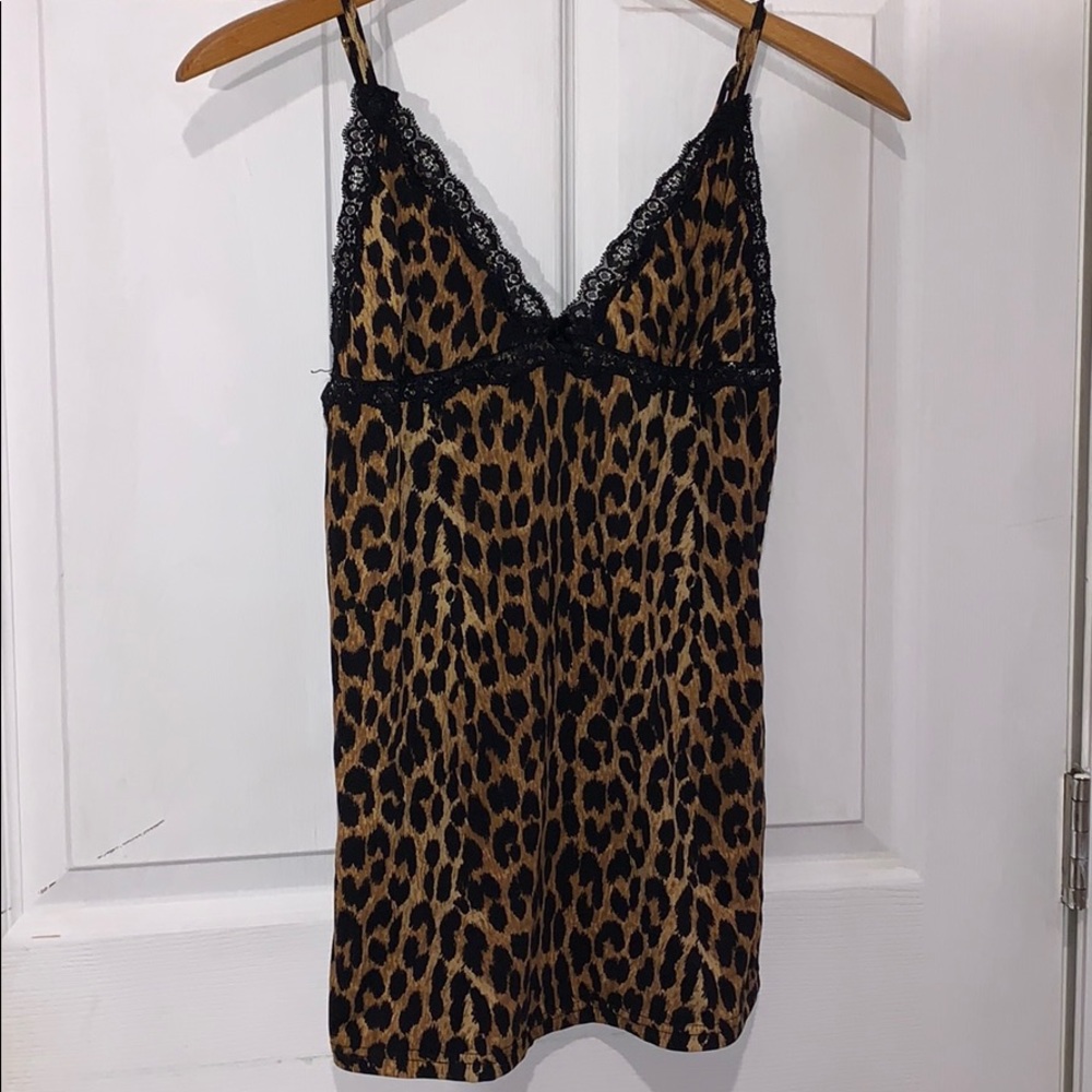 Cheetah print lingerie L